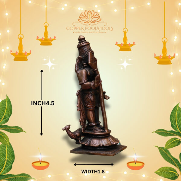 MURUGAR copper pooja idols