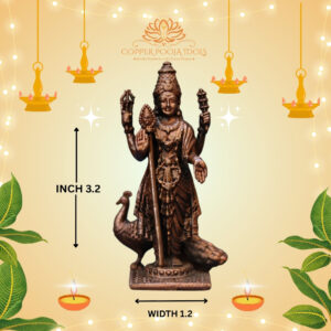 MURUGAR copper pooja idols