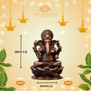 GANESH LOTUS SMALL SIZE IDOLS